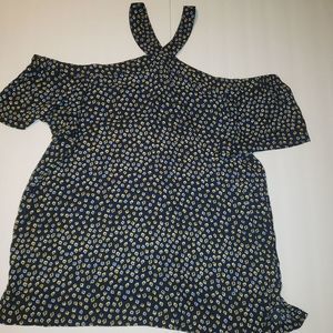 Halter off shoulder women's Top